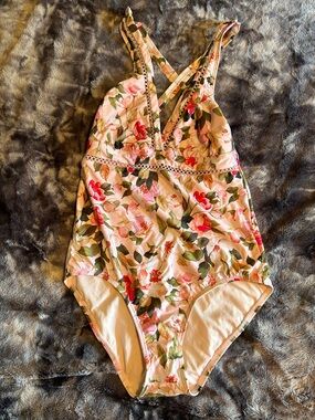 Floral One-Piece Swimsuit